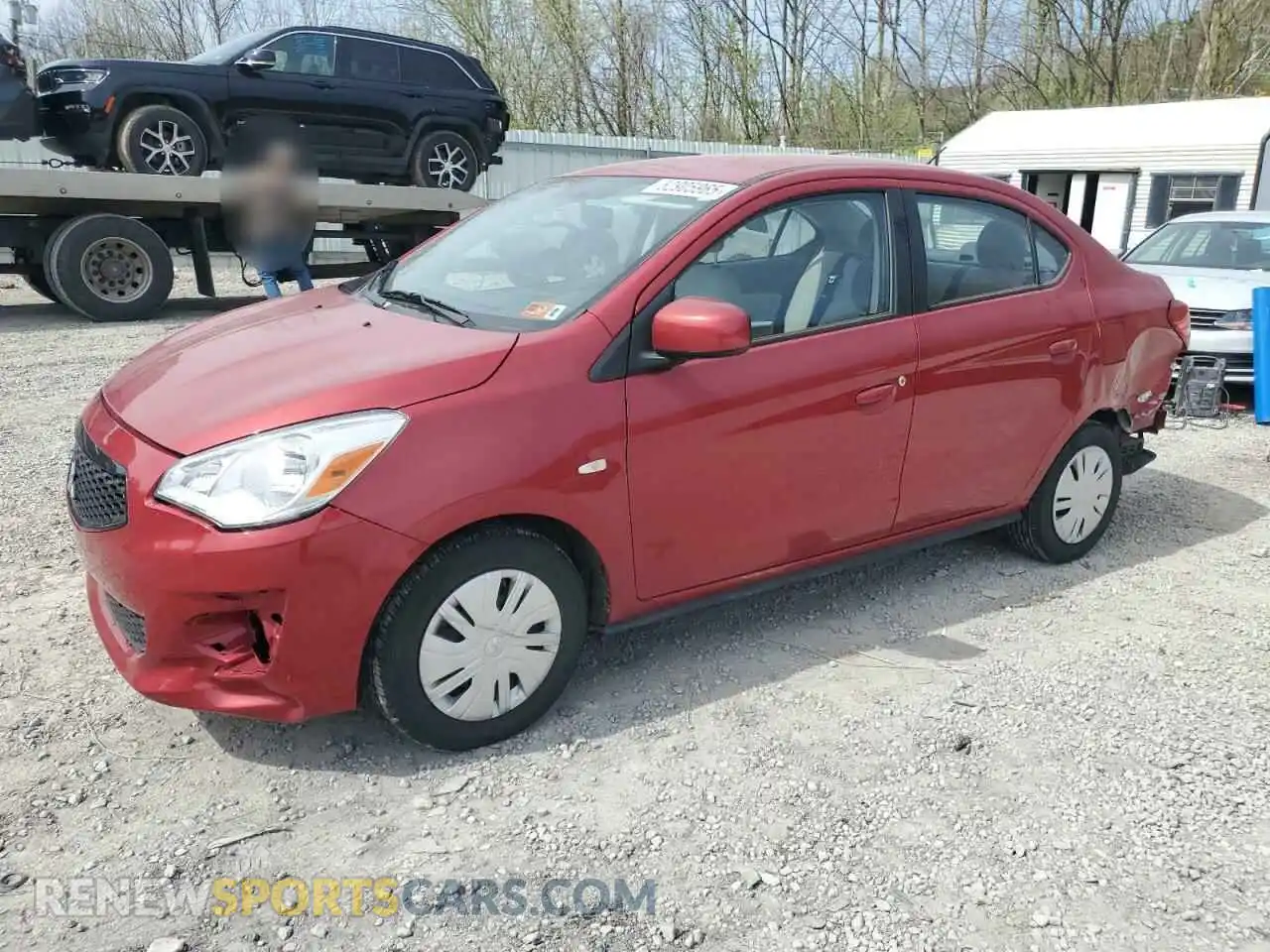 1 Photograph of a damaged car ML32F3FJXLHF09484 MITSUBISHI MIRAGE 2020