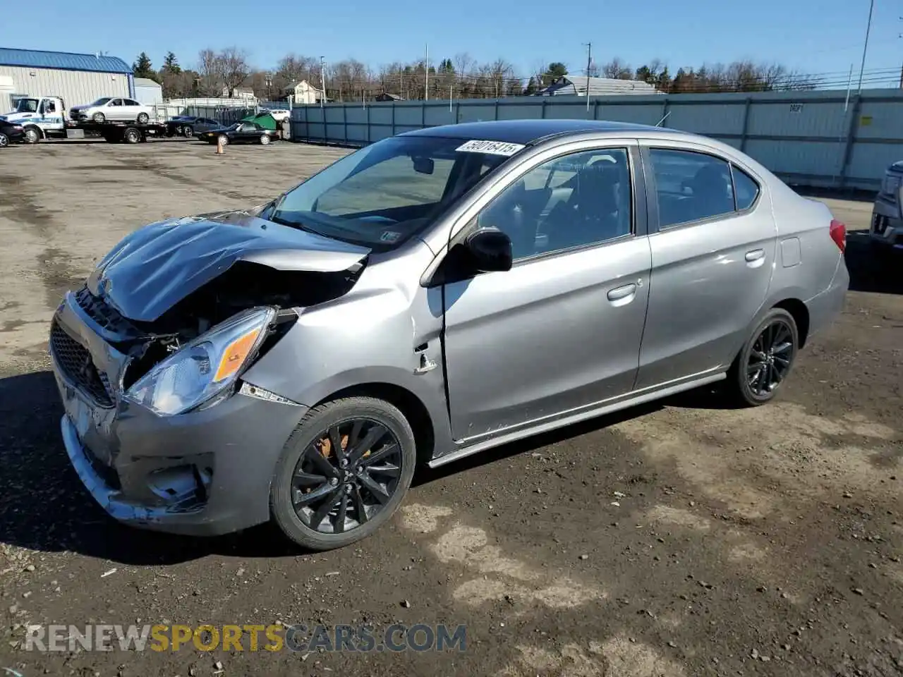 1 Photograph of a damaged car ML32F4FJ0LHF04770 MITSUBISHI MIRAGE 2020
