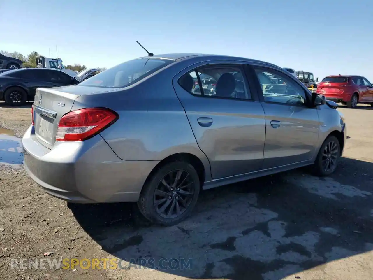 3 Photograph of a damaged car ML32F4FJ0LHF04770 MITSUBISHI MIRAGE 2020