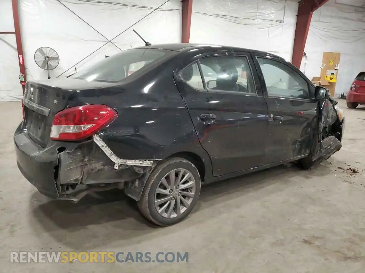 3 Photograph of a damaged car ML32F4FJ1LHF13204 MITSUBISHI MIRAGE 2020