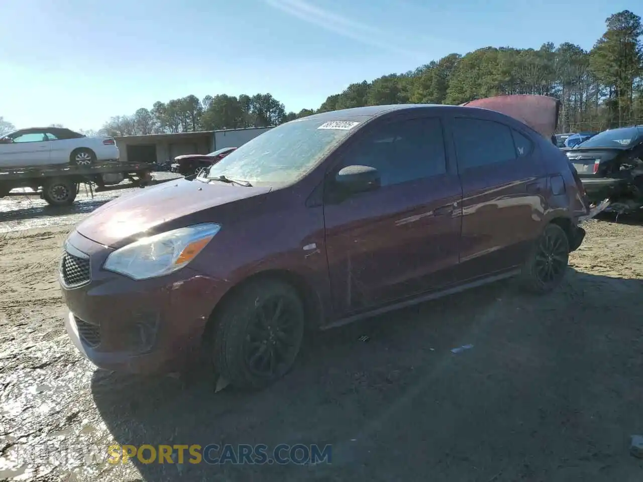 1 Photograph of a damaged car ML32F4FJ3LHF12944 MITSUBISHI MIRAGE 2020