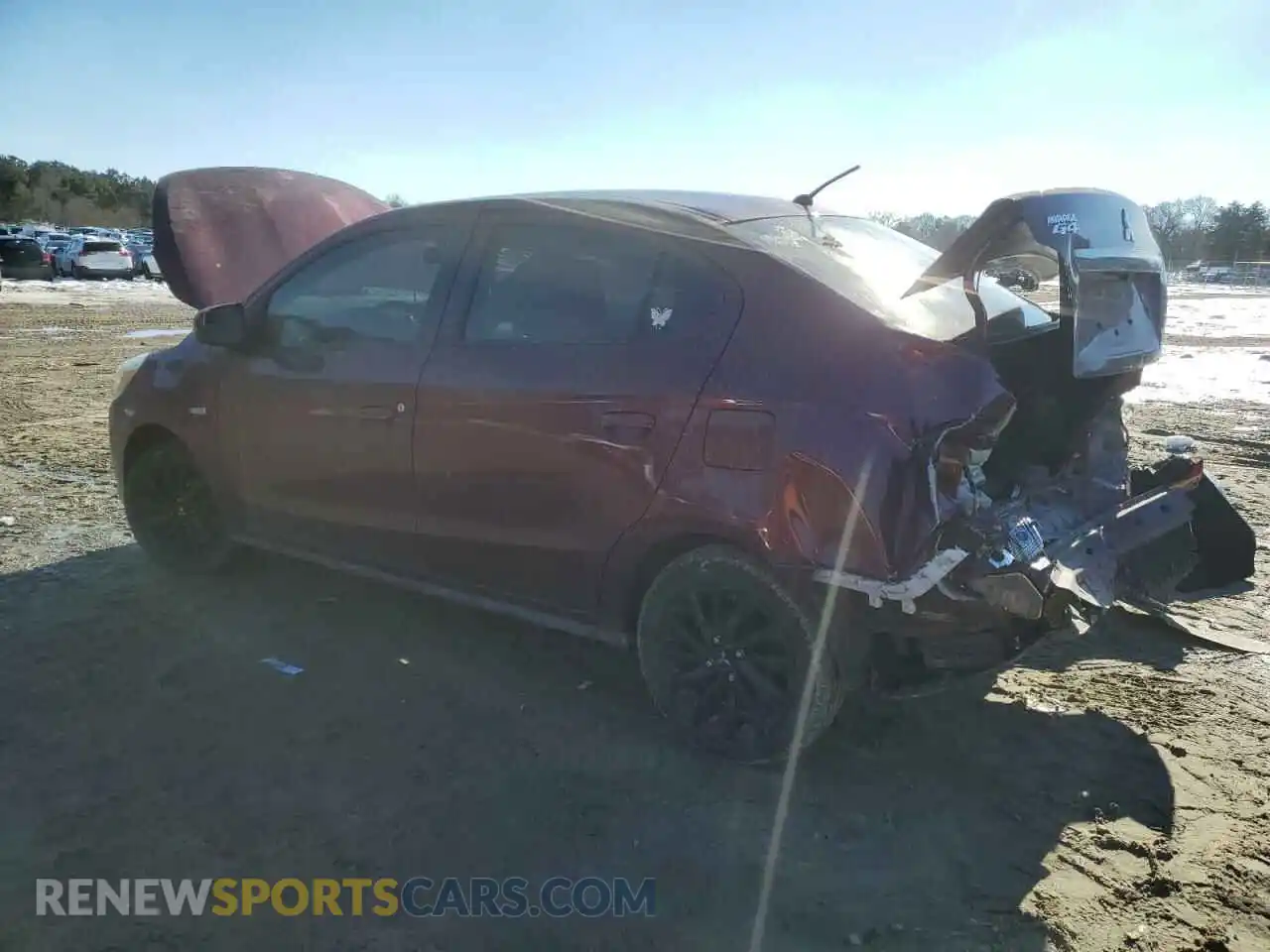 2 Photograph of a damaged car ML32F4FJ3LHF12944 MITSUBISHI MIRAGE 2020