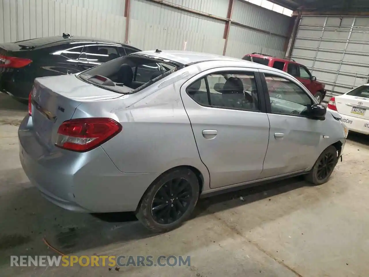 3 Photograph of a damaged car ML32F4FJ5LHF06028 MITSUBISHI MIRAGE 2020