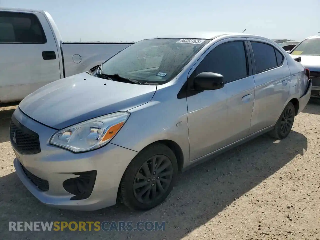 1 Photograph of a damaged car ML32F4FJ6LHF09326 MITSUBISHI MIRAGE 2020