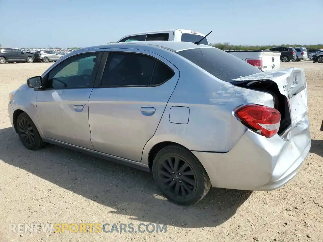 2 Photograph of a damaged car ML32F4FJ6LHF09326 MITSUBISHI MIRAGE 2020