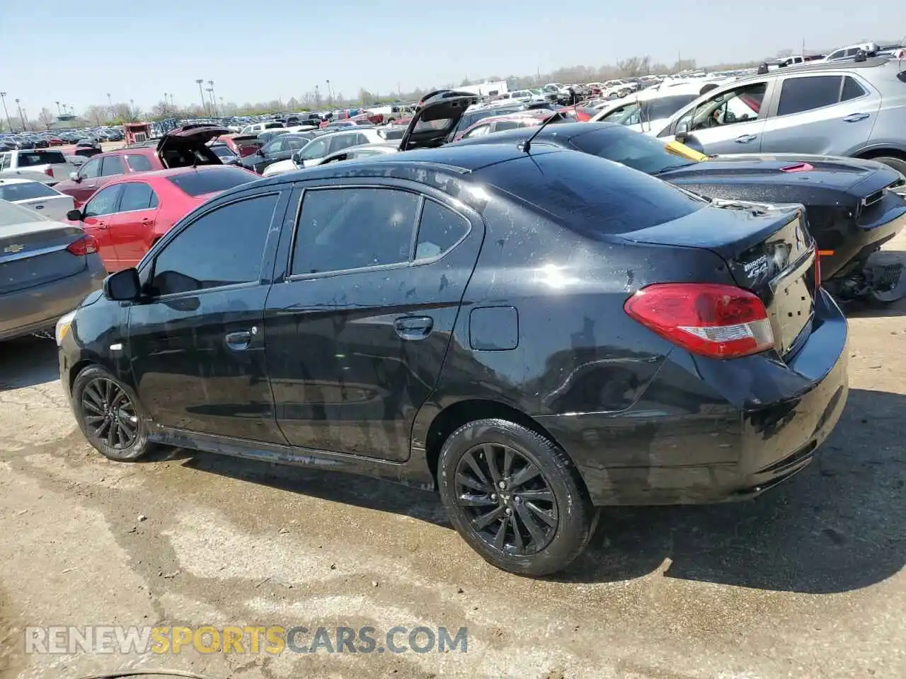 2 Photograph of a damaged car ML32F4FJ8LHF01597 MITSUBISHI MIRAGE 2020