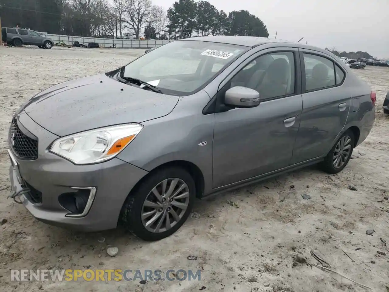 1 Photograph of a damaged car ML32F4FJ8LHF13068 MITSUBISHI MIRAGE 2020