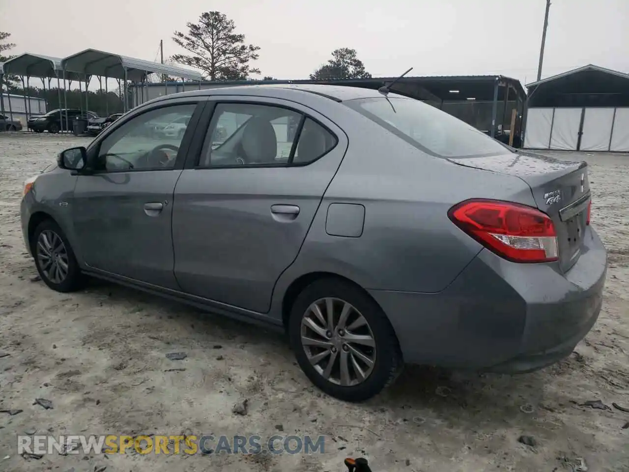 2 Photograph of a damaged car ML32F4FJ8LHF13068 MITSUBISHI MIRAGE 2020
