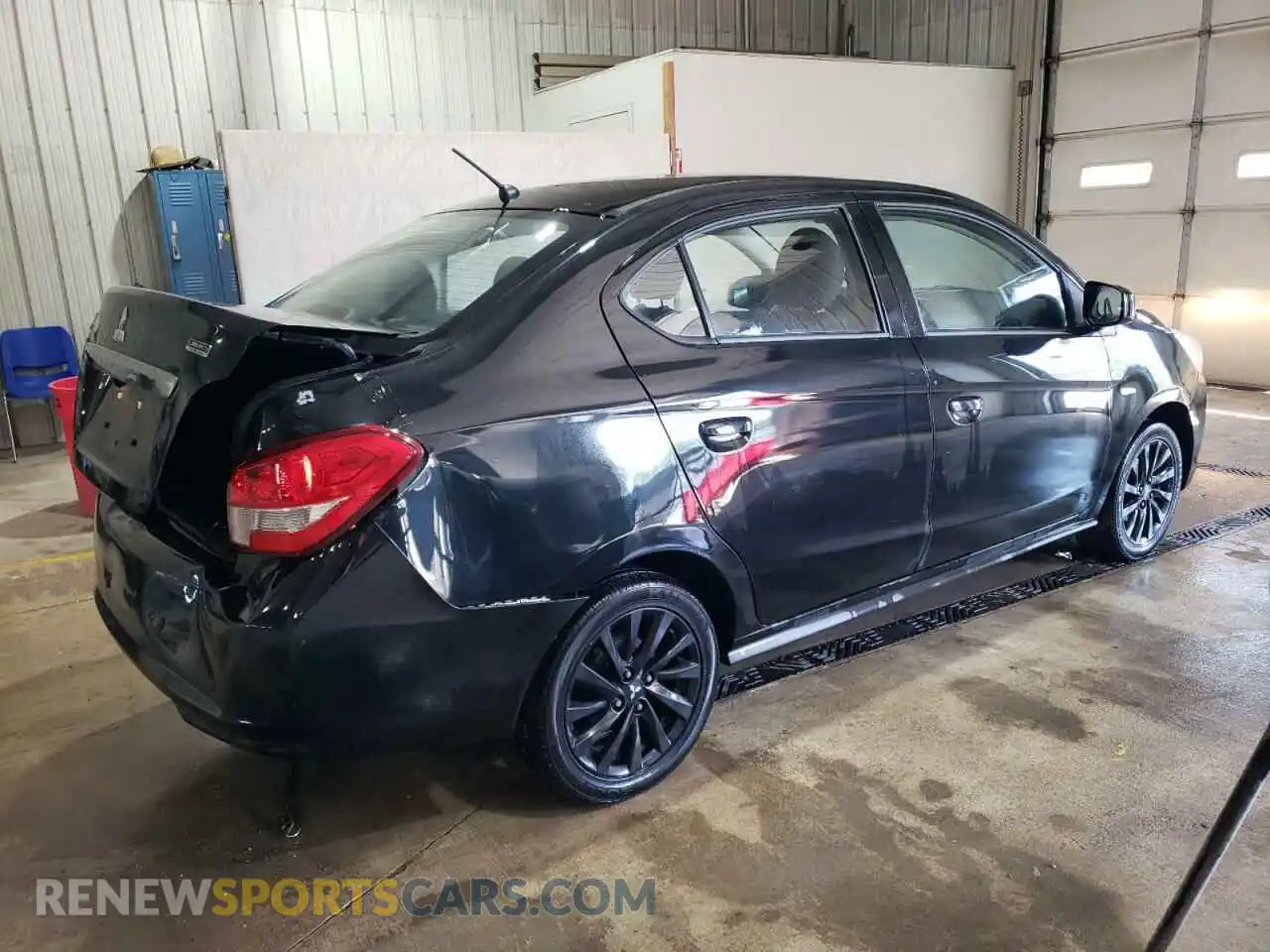 3 Photograph of a damaged car ML32F4FJXLHF04338 MITSUBISHI MIRAGE 2020