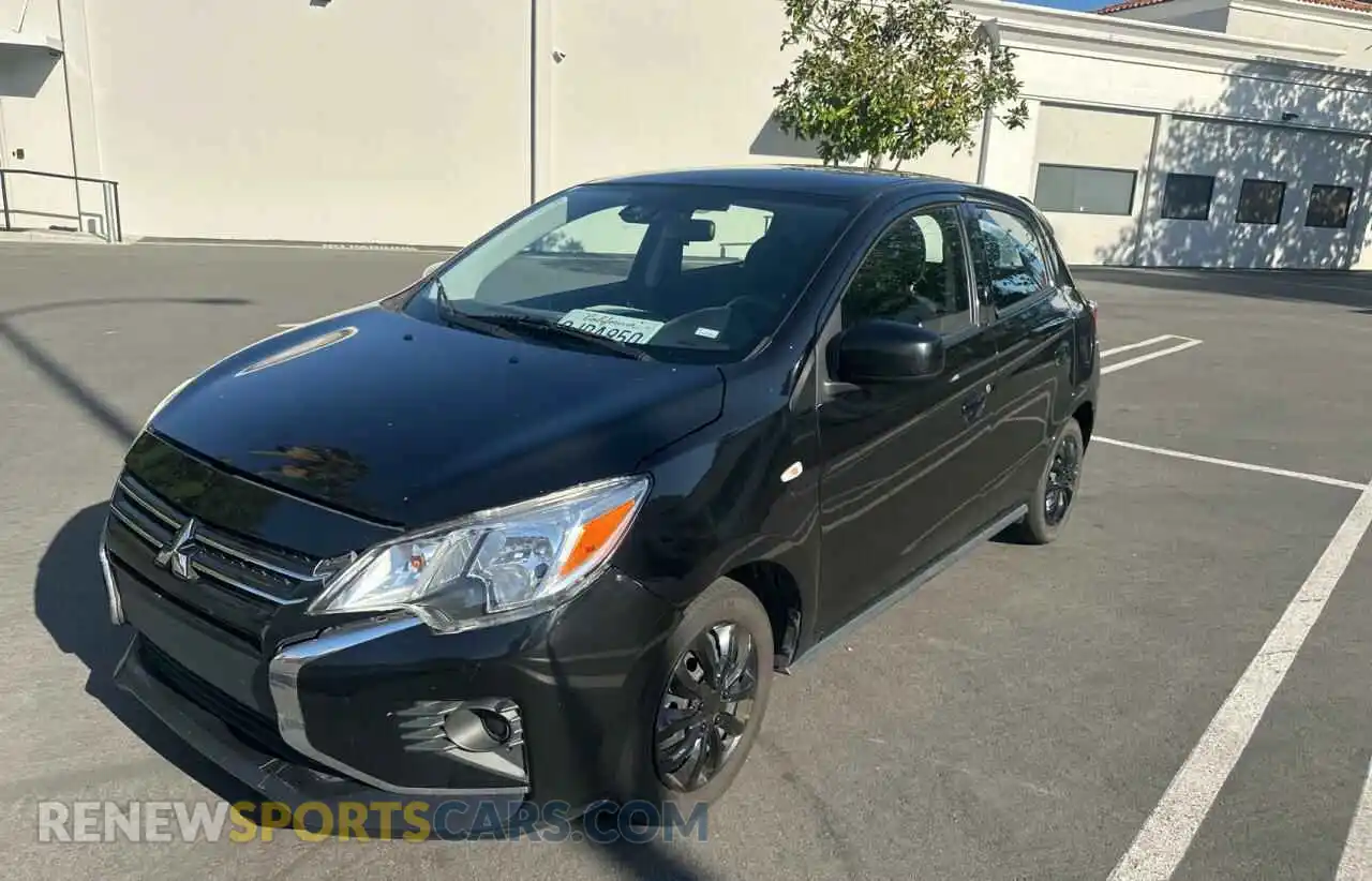 2 Photograph of a damaged car ML32AUHJ0MH006448 MITSUBISHI MIRAGE 2021
