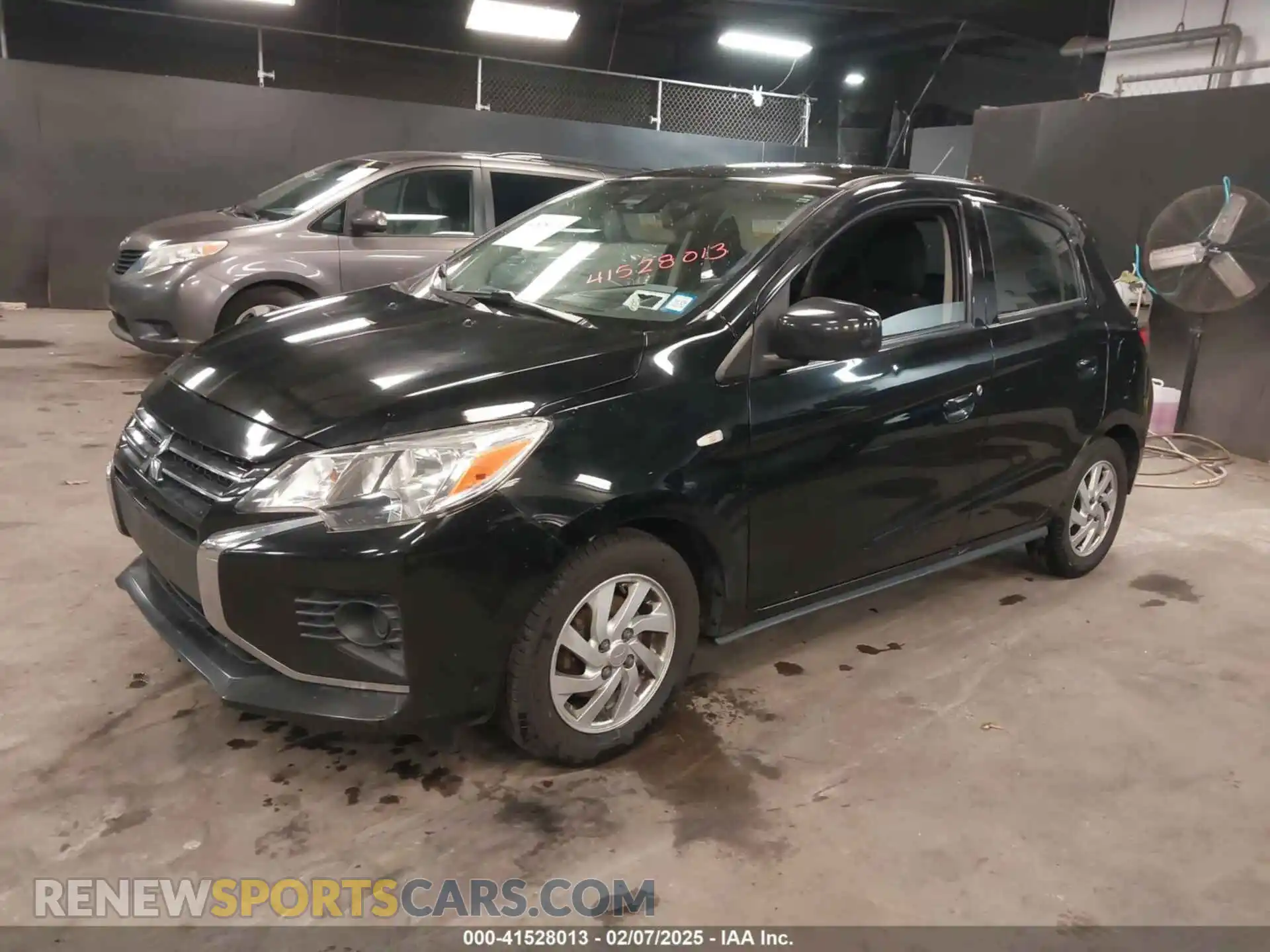 2 Photograph of a damaged car ML32AUHJ1MH002134 MITSUBISHI MIRAGE 2021