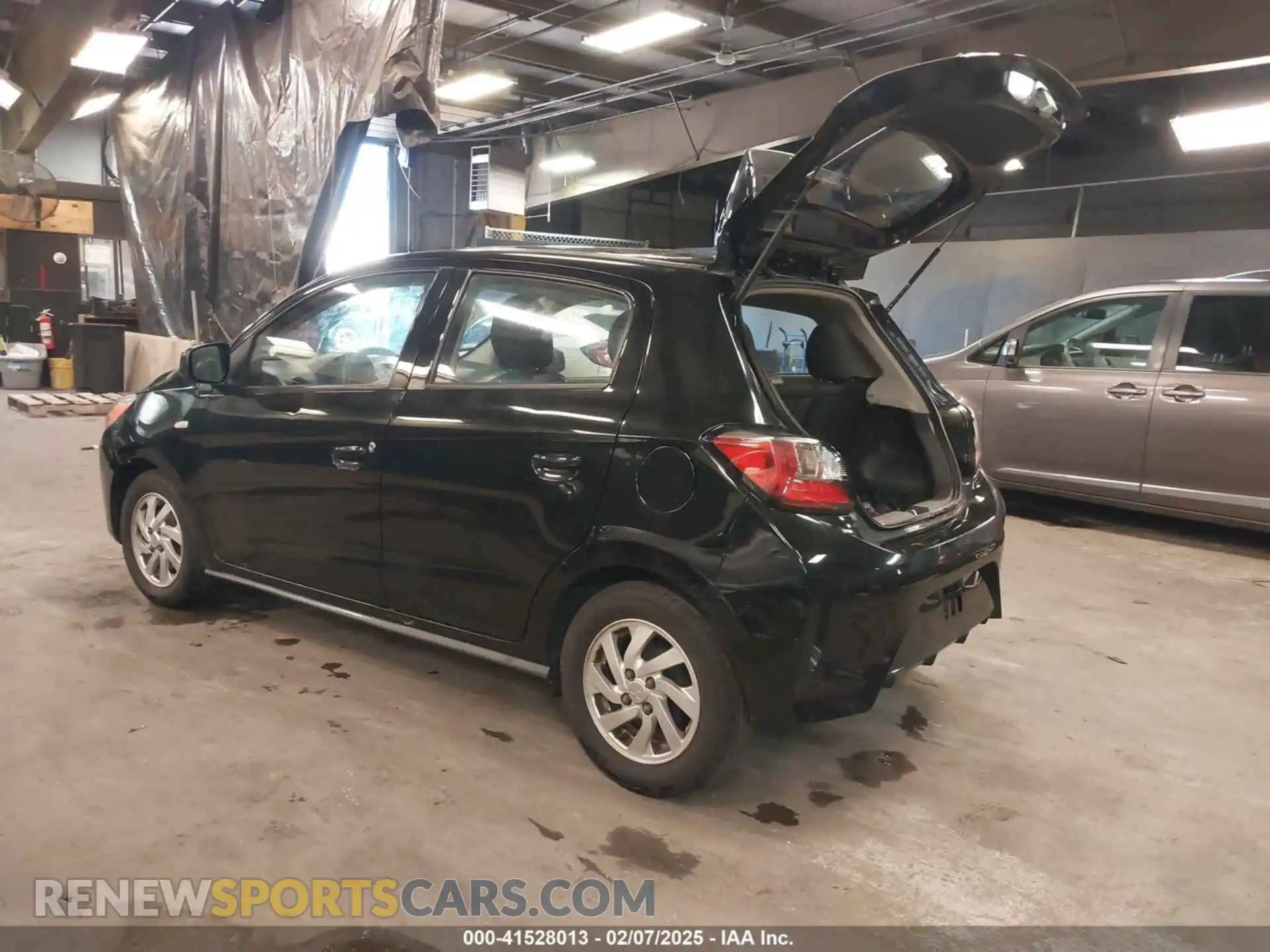 3 Photograph of a damaged car ML32AUHJ1MH002134 MITSUBISHI MIRAGE 2021