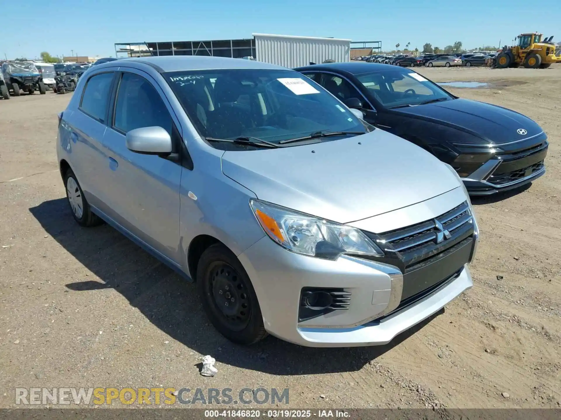 1 Photograph of a damaged car ML32AUHJ1MH005664 MITSUBISHI MIRAGE 2021
