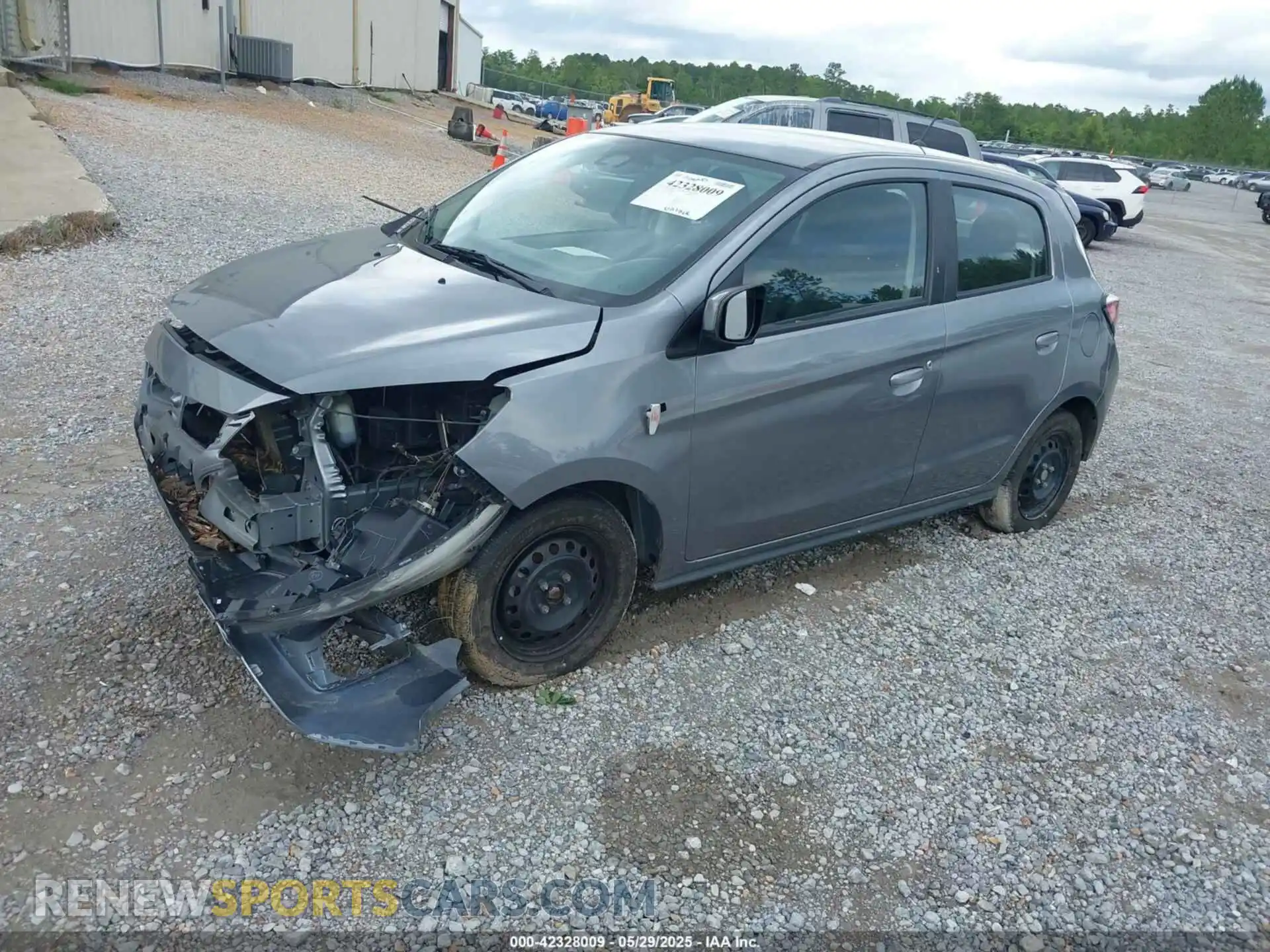 2 Photograph of a damaged car ML32AUHJ1MH011190 MITSUBISHI MIRAGE 2021