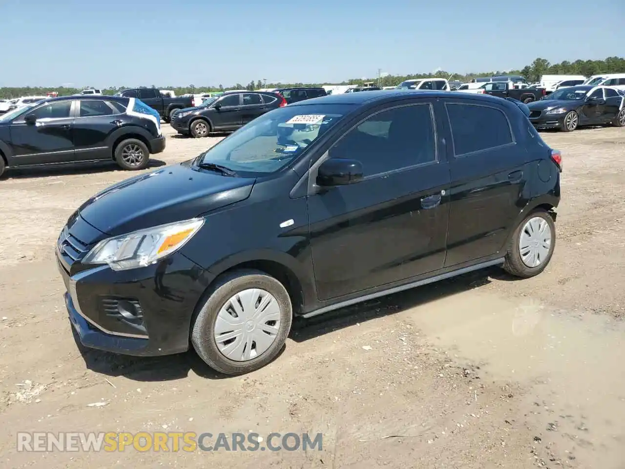 1 Photograph of a damaged car ML32AUHJ1MH013120 MITSUBISHI MIRAGE 2021