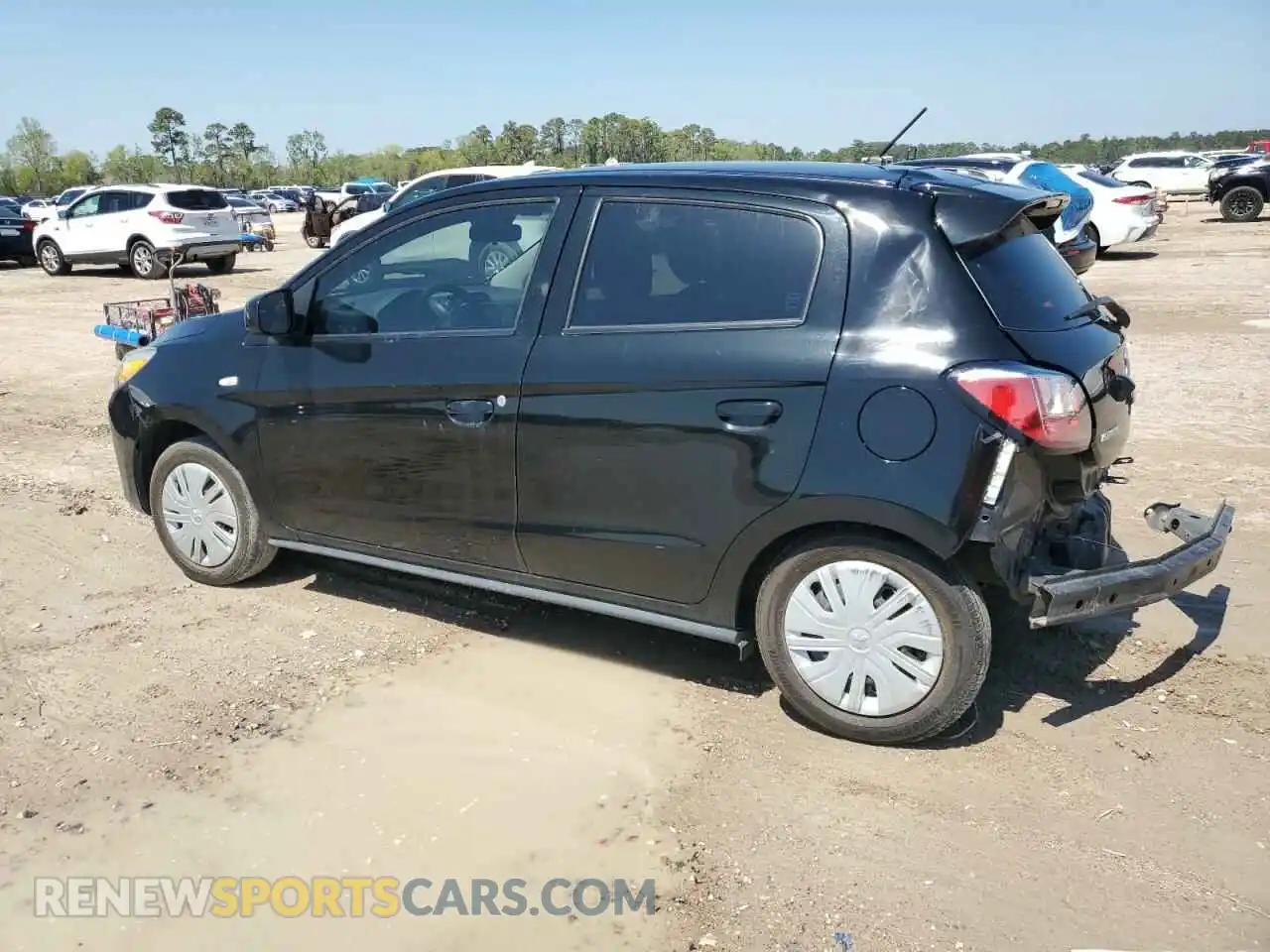 2 Photograph of a damaged car ML32AUHJ1MH013120 MITSUBISHI MIRAGE 2021