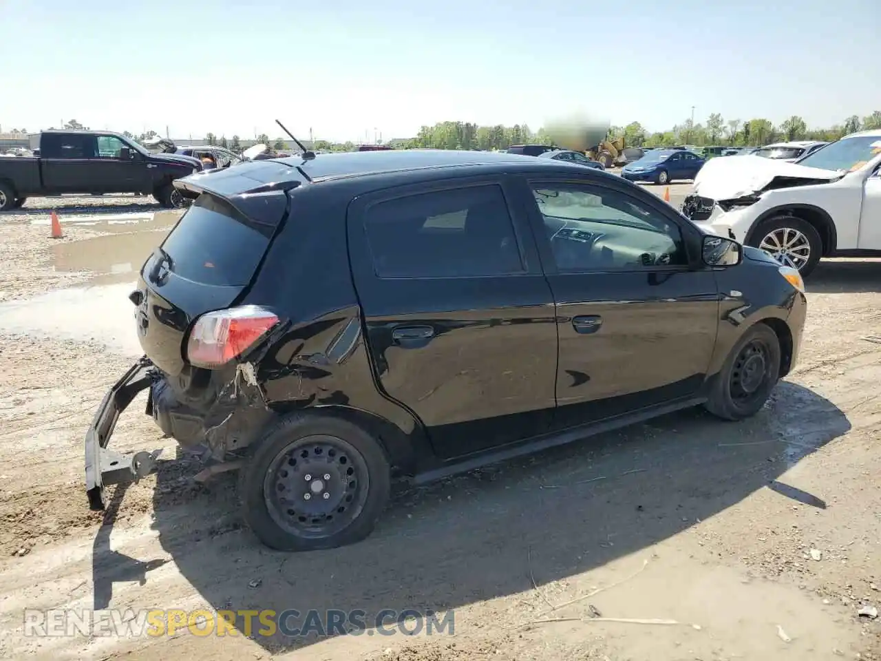 3 Photograph of a damaged car ML32AUHJ1MH013120 MITSUBISHI MIRAGE 2021