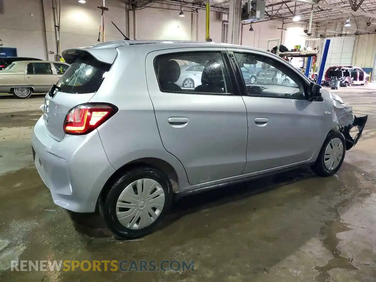 3 Photograph of a damaged car ML32AUHJ1MH013554 MITSUBISHI MIRAGE 2021
