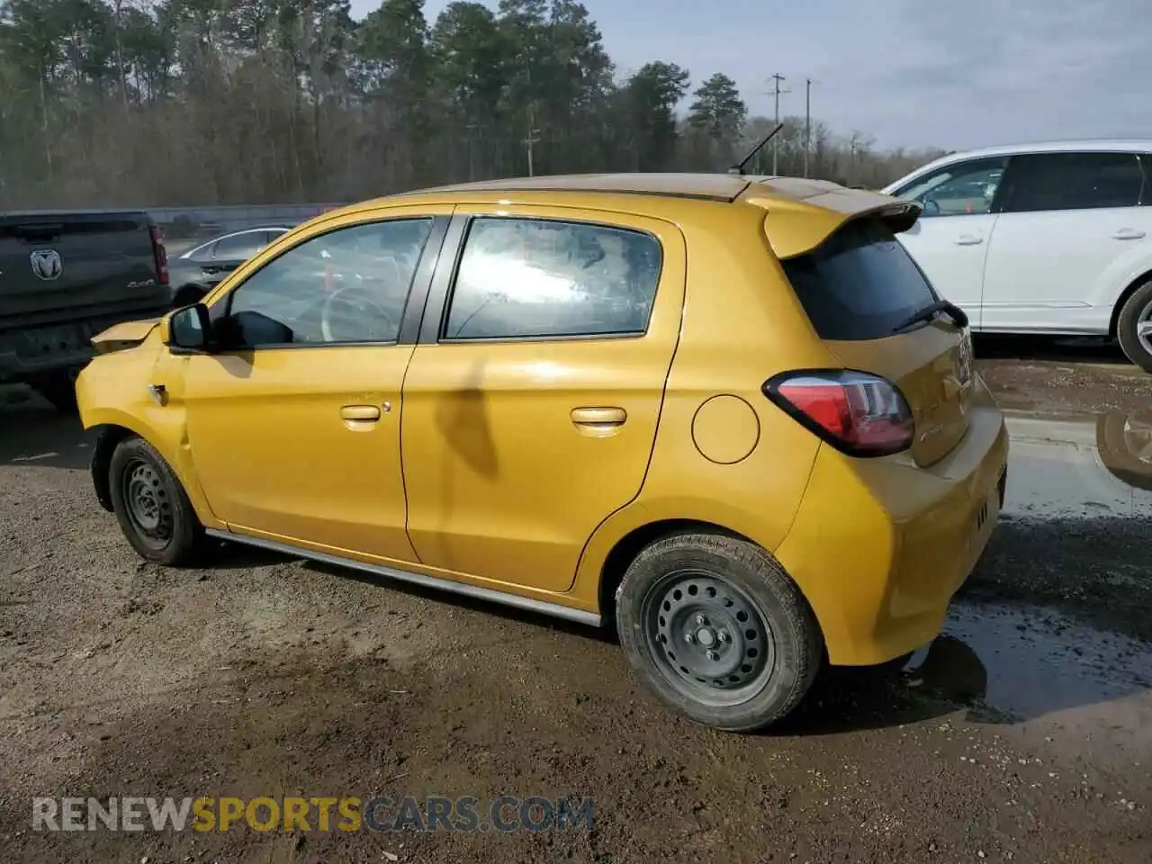 2 Photograph of a damaged car ML32AUHJ2MH001154 MITSUBISHI MIRAGE 2021