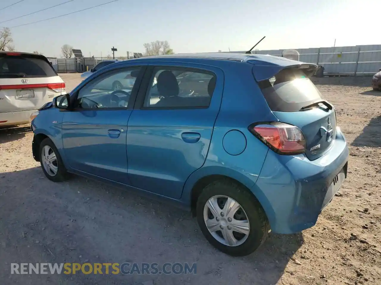 2 Photograph of a damaged car ML32AUHJ2MH011831 MITSUBISHI MIRAGE 2021