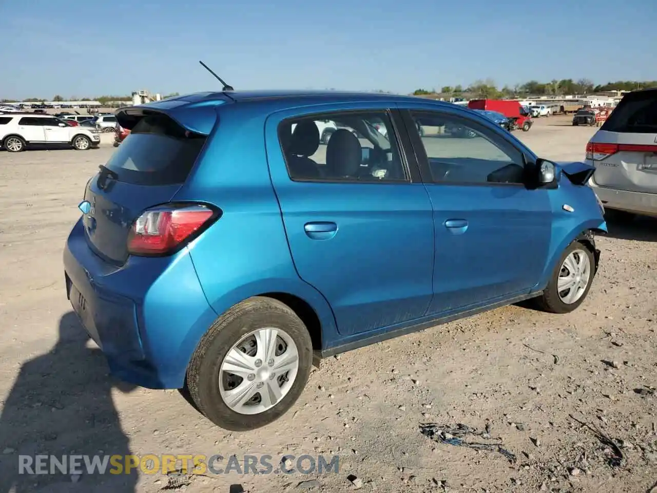 3 Photograph of a damaged car ML32AUHJ2MH011831 MITSUBISHI MIRAGE 2021