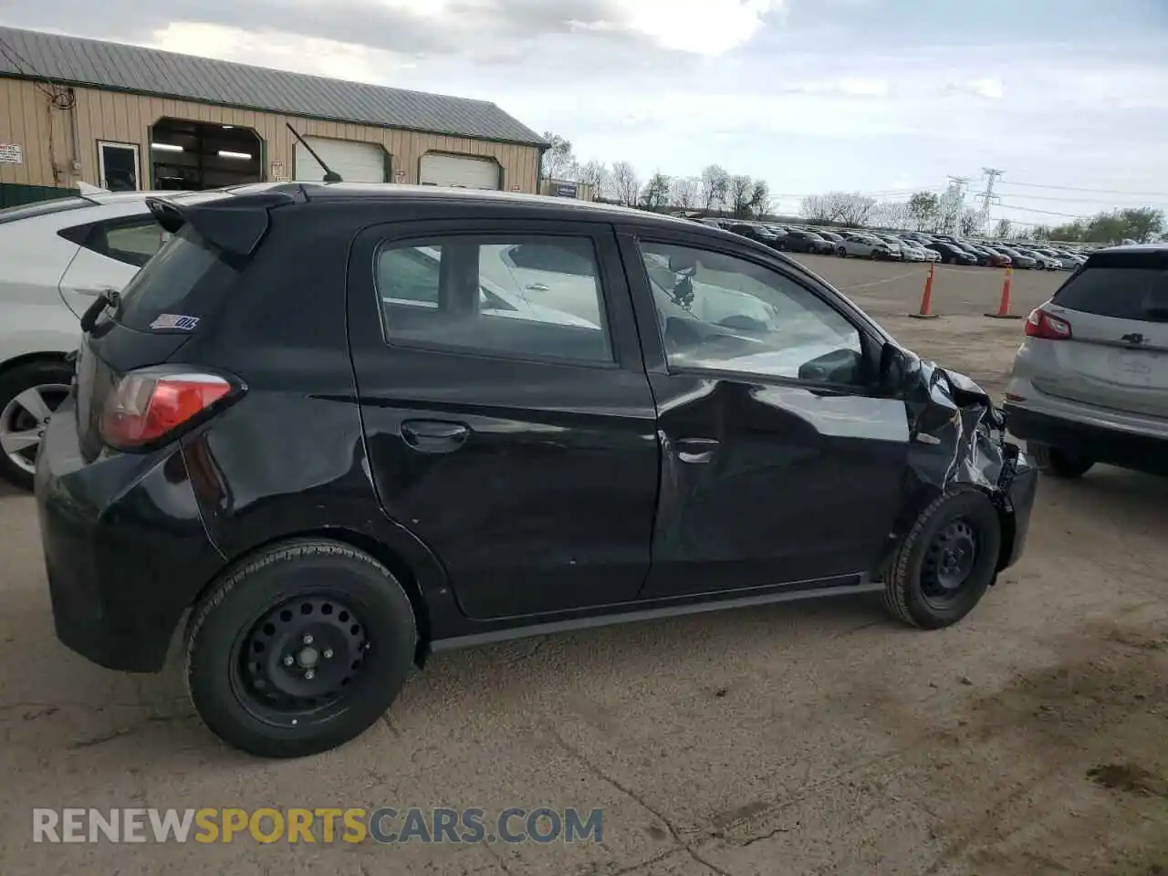 3 Photograph of a damaged car ML32AUHJ3MH001745 MITSUBISHI MIRAGE 2021