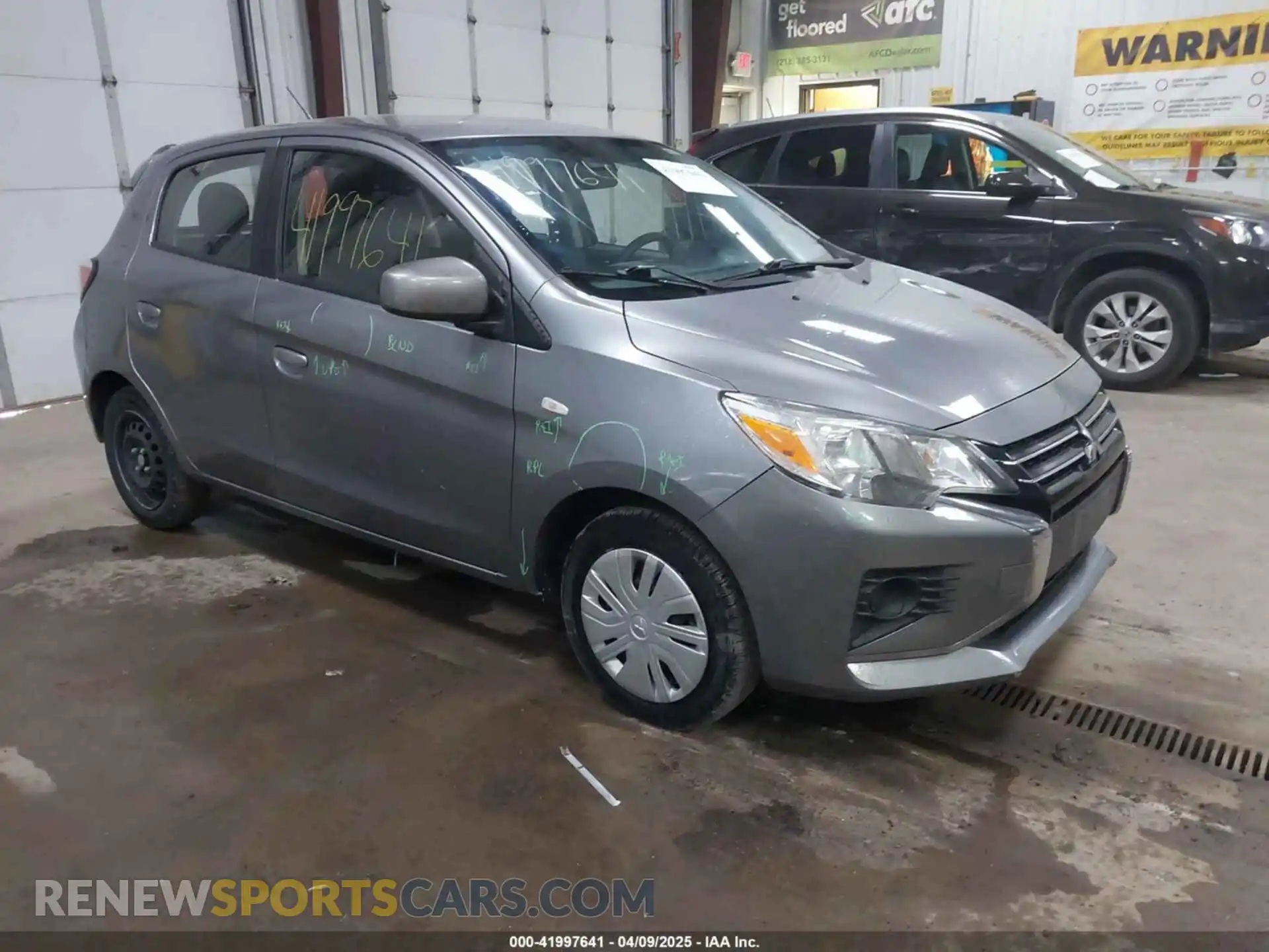 1 Photograph of a damaged car ML32AUHJ3MH013054 MITSUBISHI MIRAGE 2021