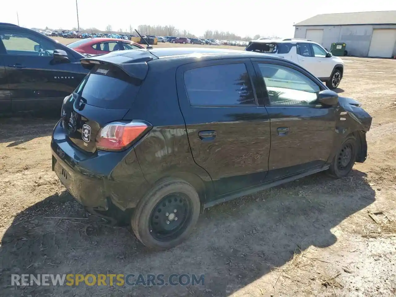 3 Photograph of a damaged car ML32AUHJ4MH005030 MITSUBISHI MIRAGE 2021