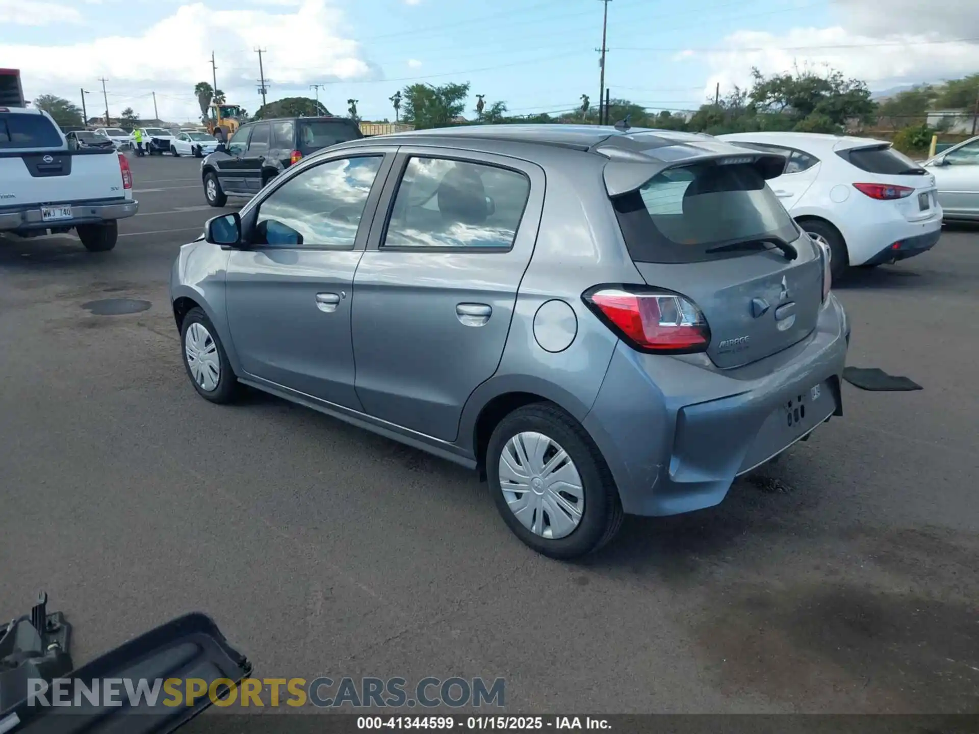 3 Photograph of a damaged car ML32AUHJ4MH007442 MITSUBISHI MIRAGE 2021