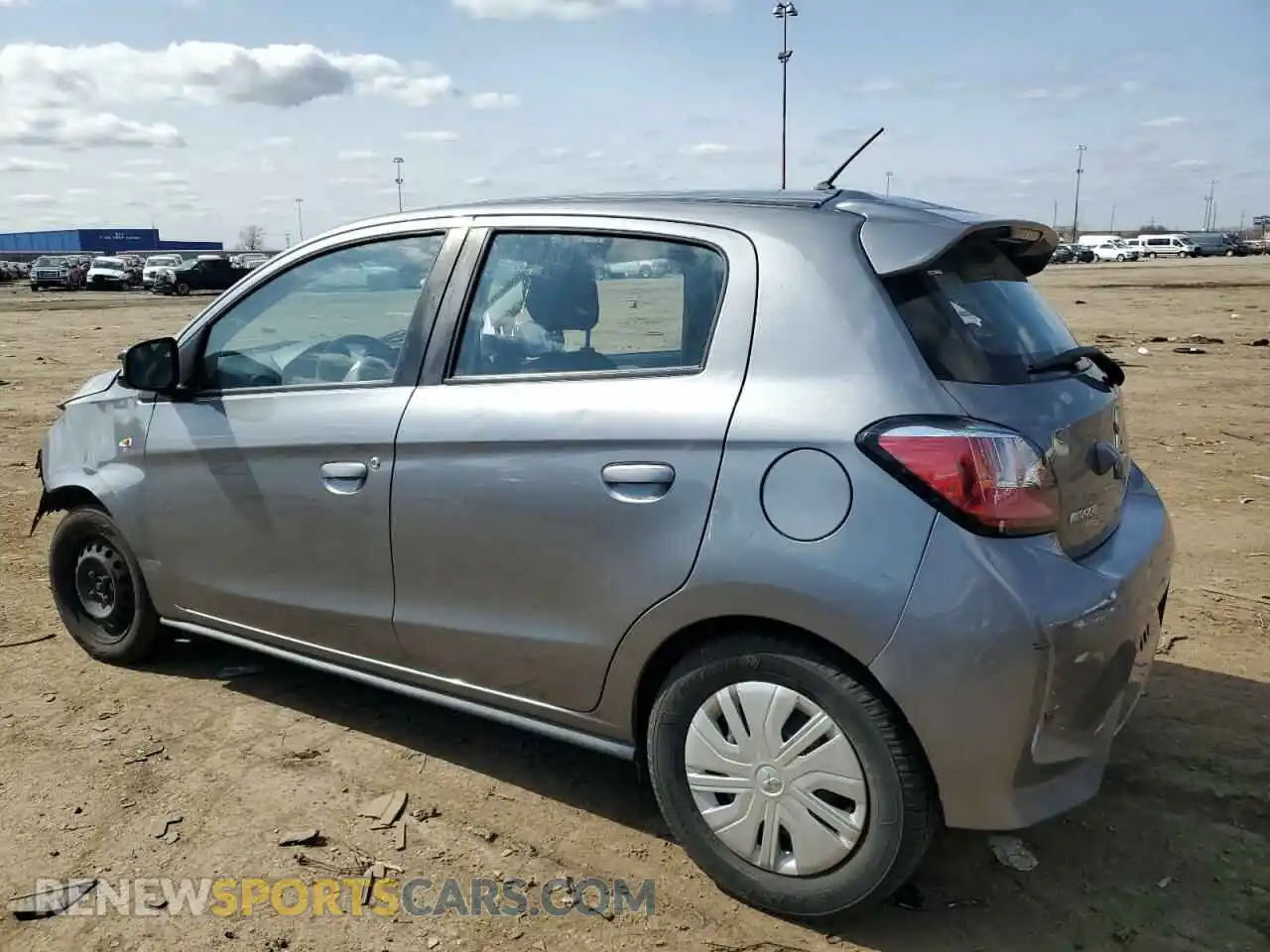 2 Photograph of a damaged car ML32AUHJ5MH002685 MITSUBISHI MIRAGE 2021