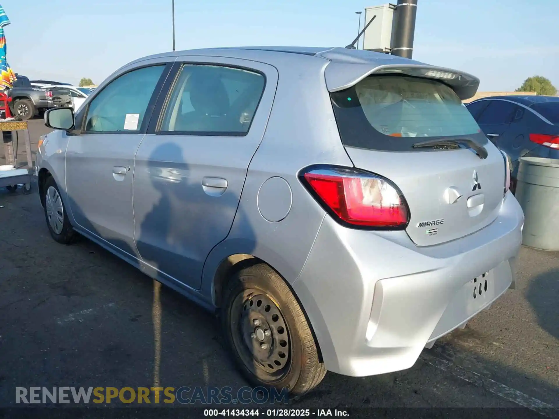 3 Photograph of a damaged car ML32AUHJ5MH005683 MITSUBISHI MIRAGE 2021