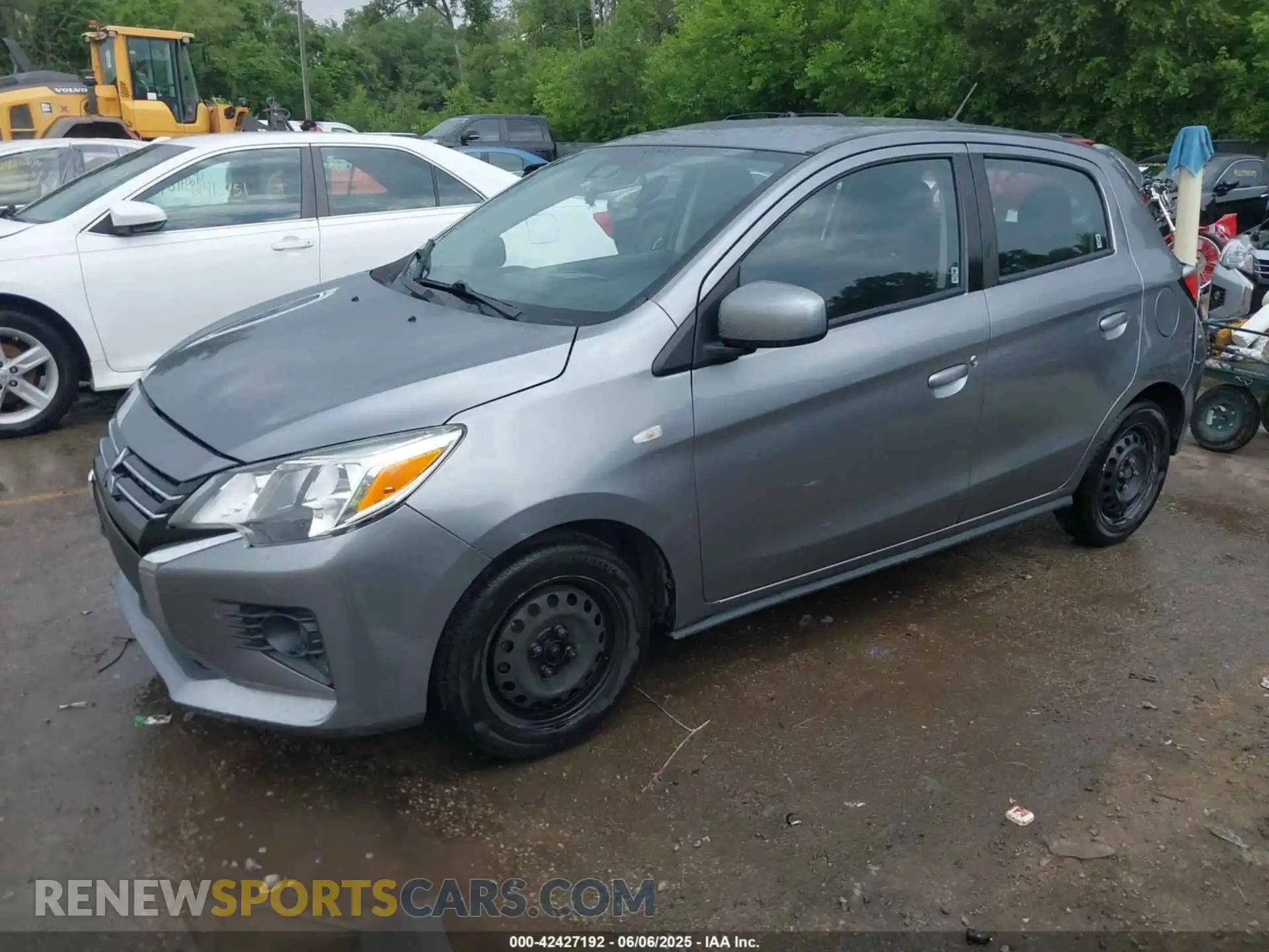 2 Photograph of a damaged car ML32AUHJ5MH006168 MITSUBISHI MIRAGE 2021