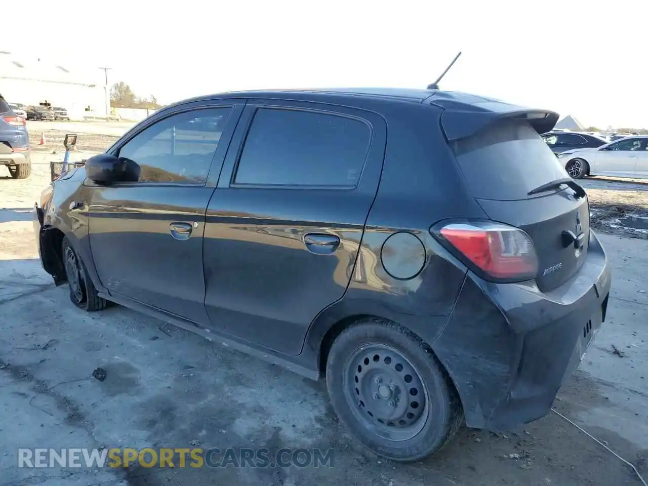 2 Photograph of a damaged car ML32AUHJ5MH010317 MITSUBISHI MIRAGE 2021