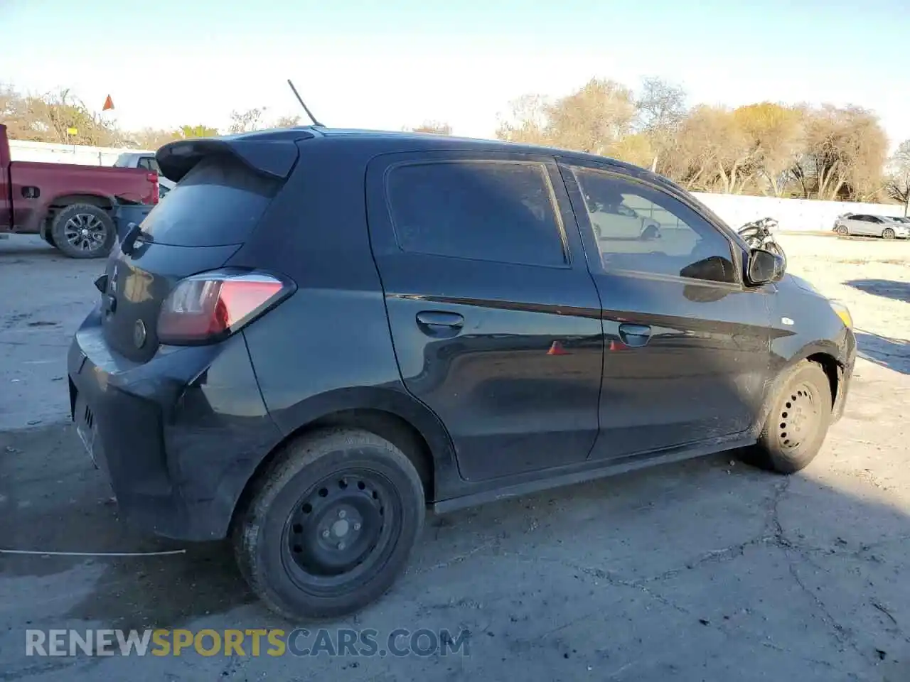 3 Photograph of a damaged car ML32AUHJ5MH010317 MITSUBISHI MIRAGE 2021