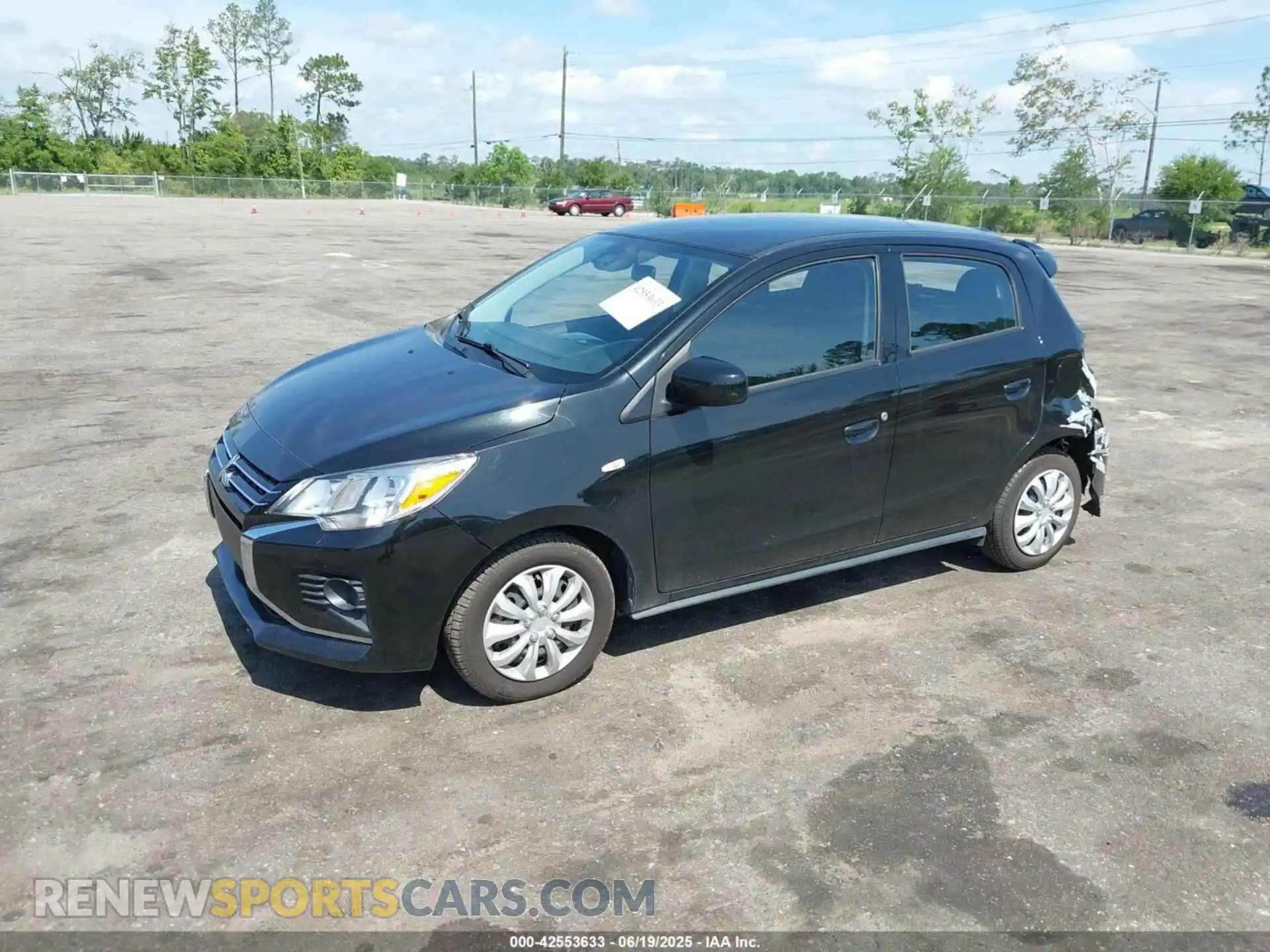 2 fotografías del automóvil dañado ML32AUHJ5MH012715 MITSUBISHI MIRAGE 2021