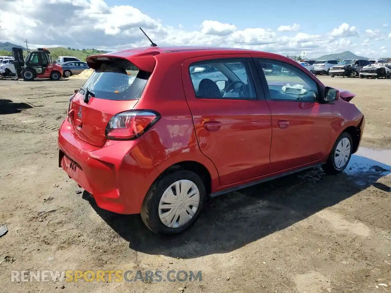 3 Photograph of a damaged car ML32AUHJ6MH013999 MITSUBISHI MIRAGE 2021