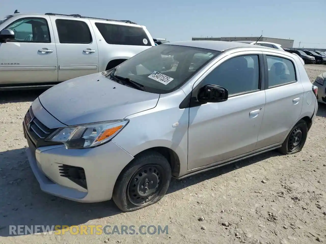 1 Photograph of a damaged car ML32AUHJ7MH006642 MITSUBISHI MIRAGE 2021