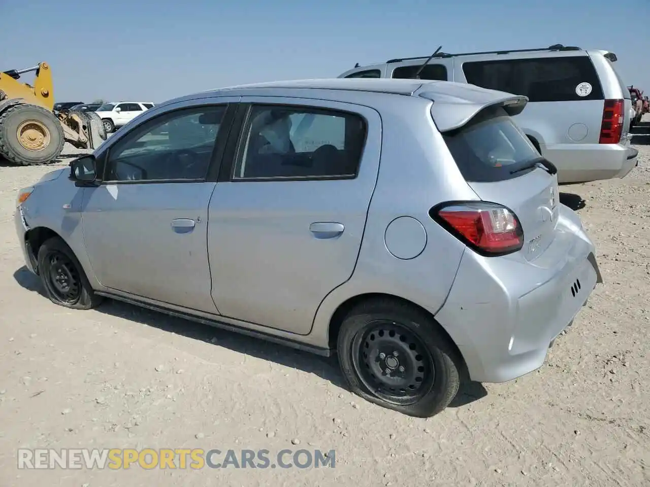 2 Photograph of a damaged car ML32AUHJ7MH006642 MITSUBISHI MIRAGE 2021