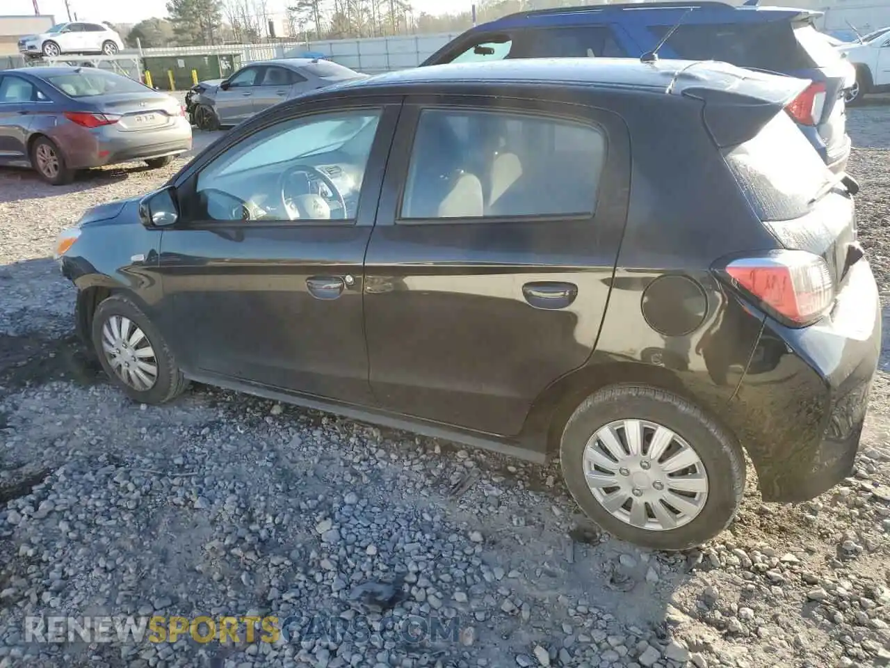 2 Photograph of a damaged car ML32AUHJ7MH006754 MITSUBISHI MIRAGE 2021