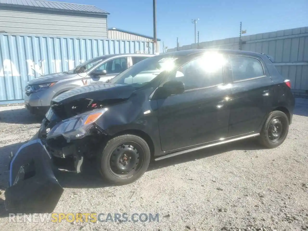 1 Photograph of a damaged car ML32AUHJ8MH012997 MITSUBISHI MIRAGE 2021