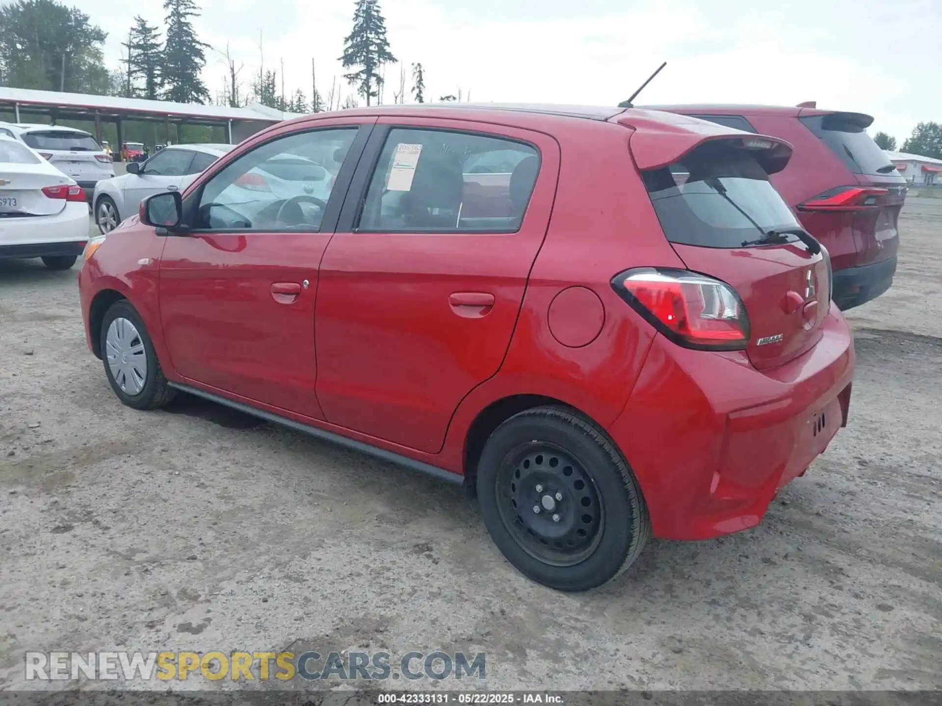 3 Photograph of a damaged car ML32AUHJ8MH014457 MITSUBISHI MIRAGE 2021