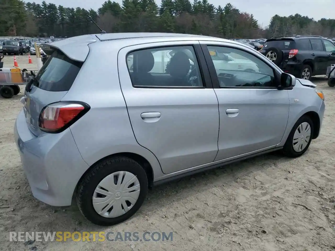 3 Photograph of a damaged car ML32AUHJ9MH008120 MITSUBISHI MIRAGE 2021