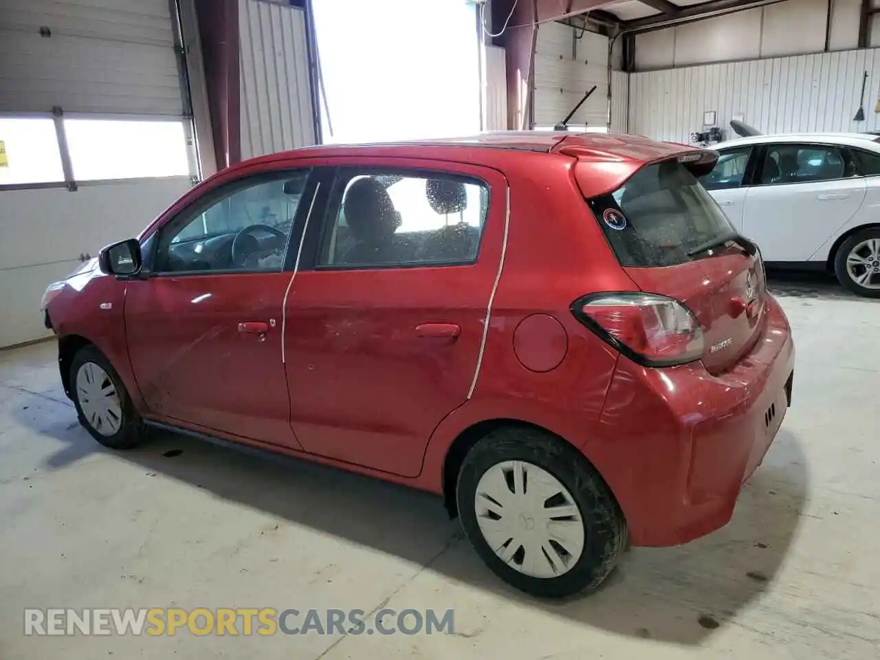 2 Photograph of a damaged car ML32AUHJXMH002052 MITSUBISHI MIRAGE 2021