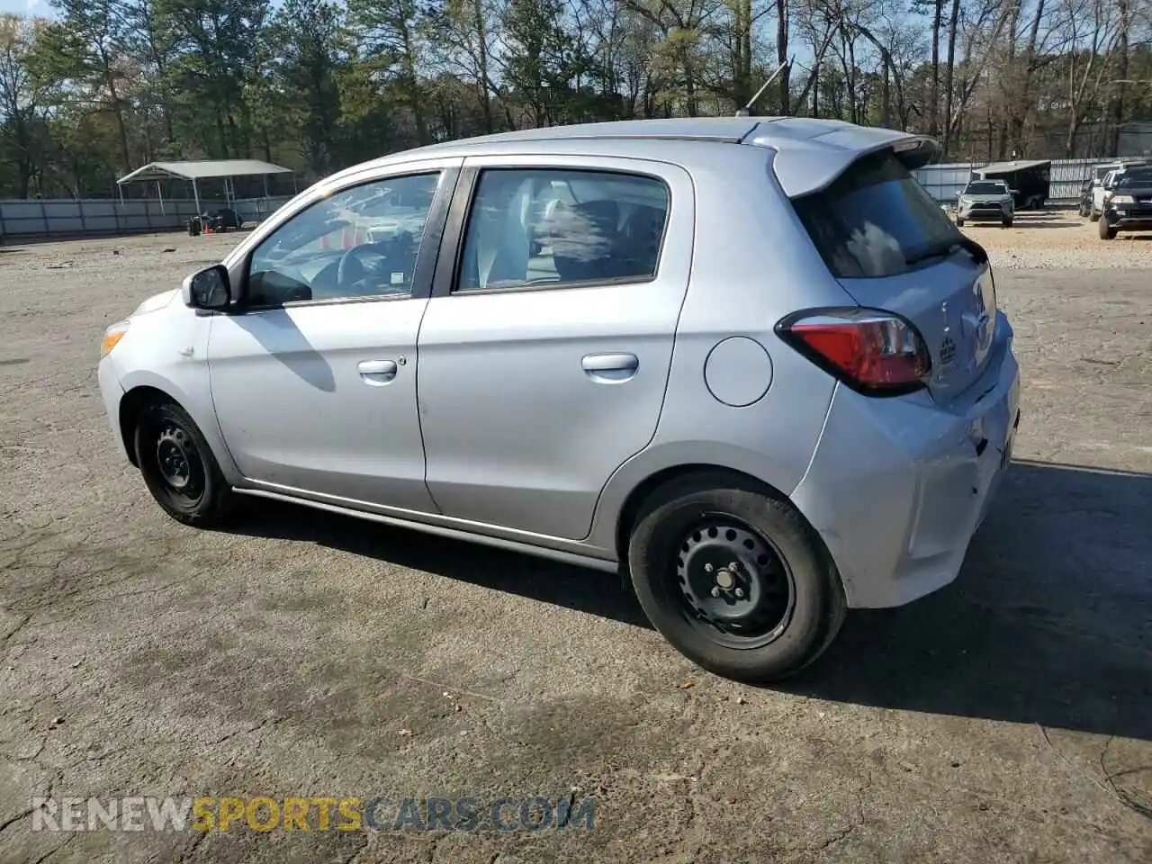 2 Photograph of a damaged car ML32AUHJXMH007140 MITSUBISHI MIRAGE 2021
