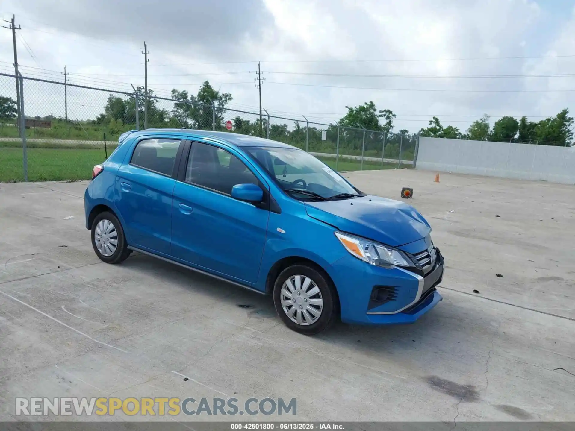 1 fotografías del automóvil dañado ML32AUHJXMH013746 MITSUBISHI MIRAGE 2021
