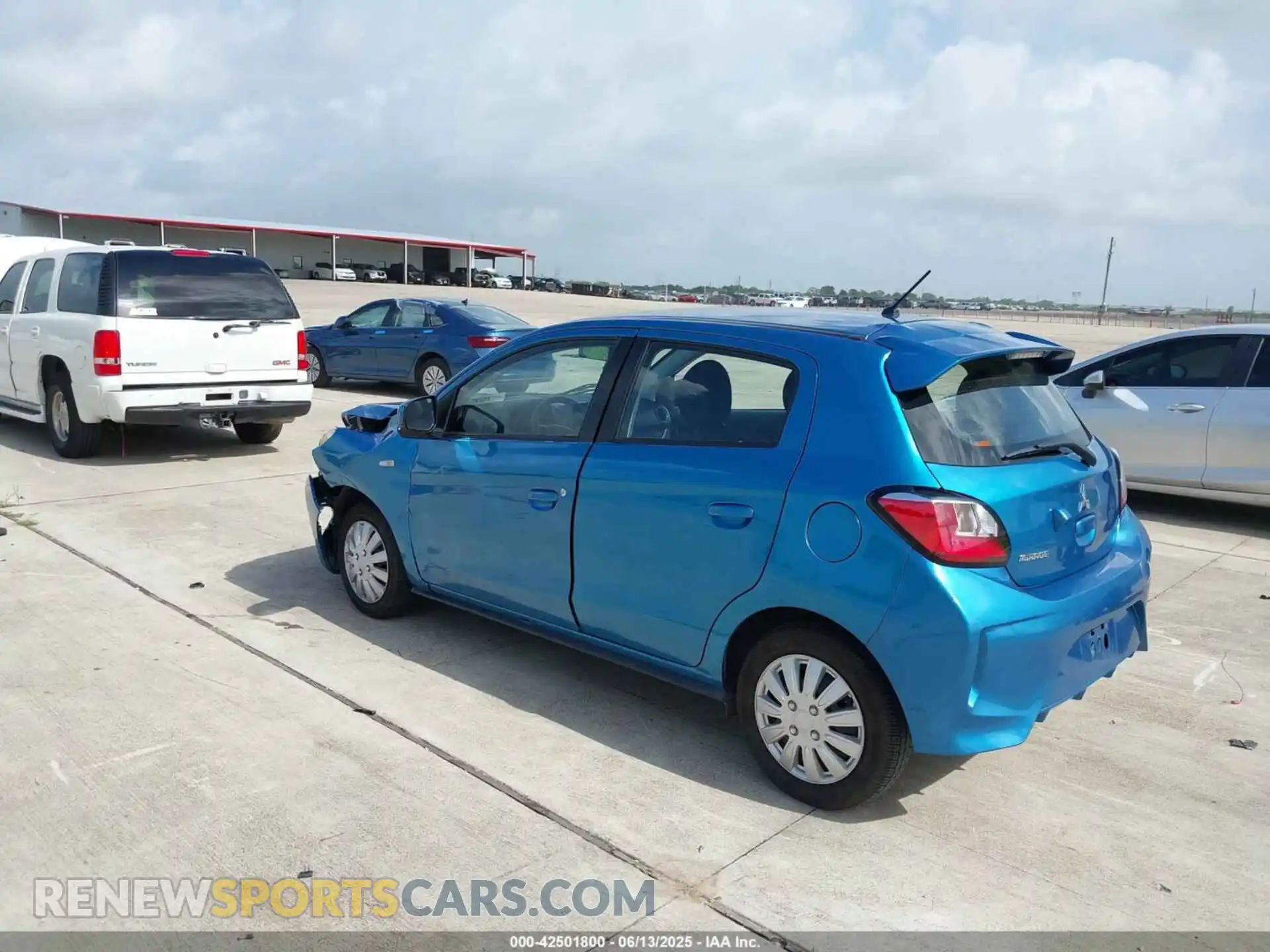 3 fotografías del automóvil dañado ML32AUHJXMH013746 MITSUBISHI MIRAGE 2021