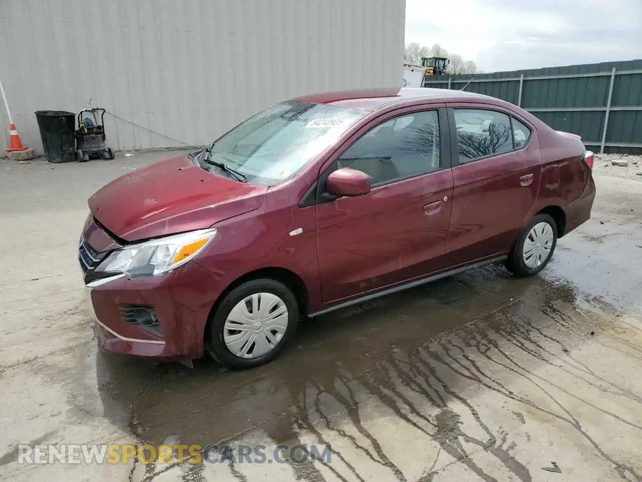 1 Photograph of a damaged car ML32FUFJ1MHF02141 MITSUBISHI MIRAGE 2021