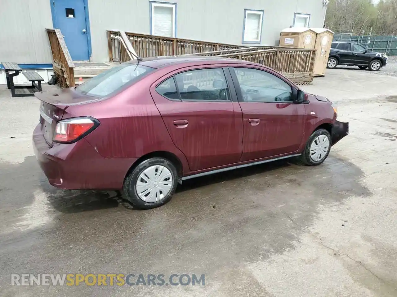 3 Photograph of a damaged car ML32FUFJ1MHF02141 MITSUBISHI MIRAGE 2021