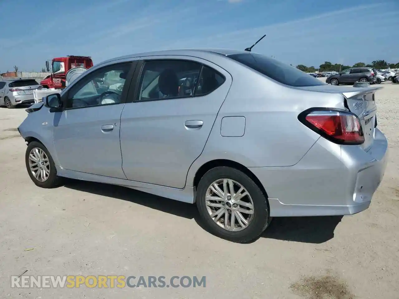 2 Photograph of a damaged car ML32FUFJ5MHF03986 MITSUBISHI MIRAGE 2021