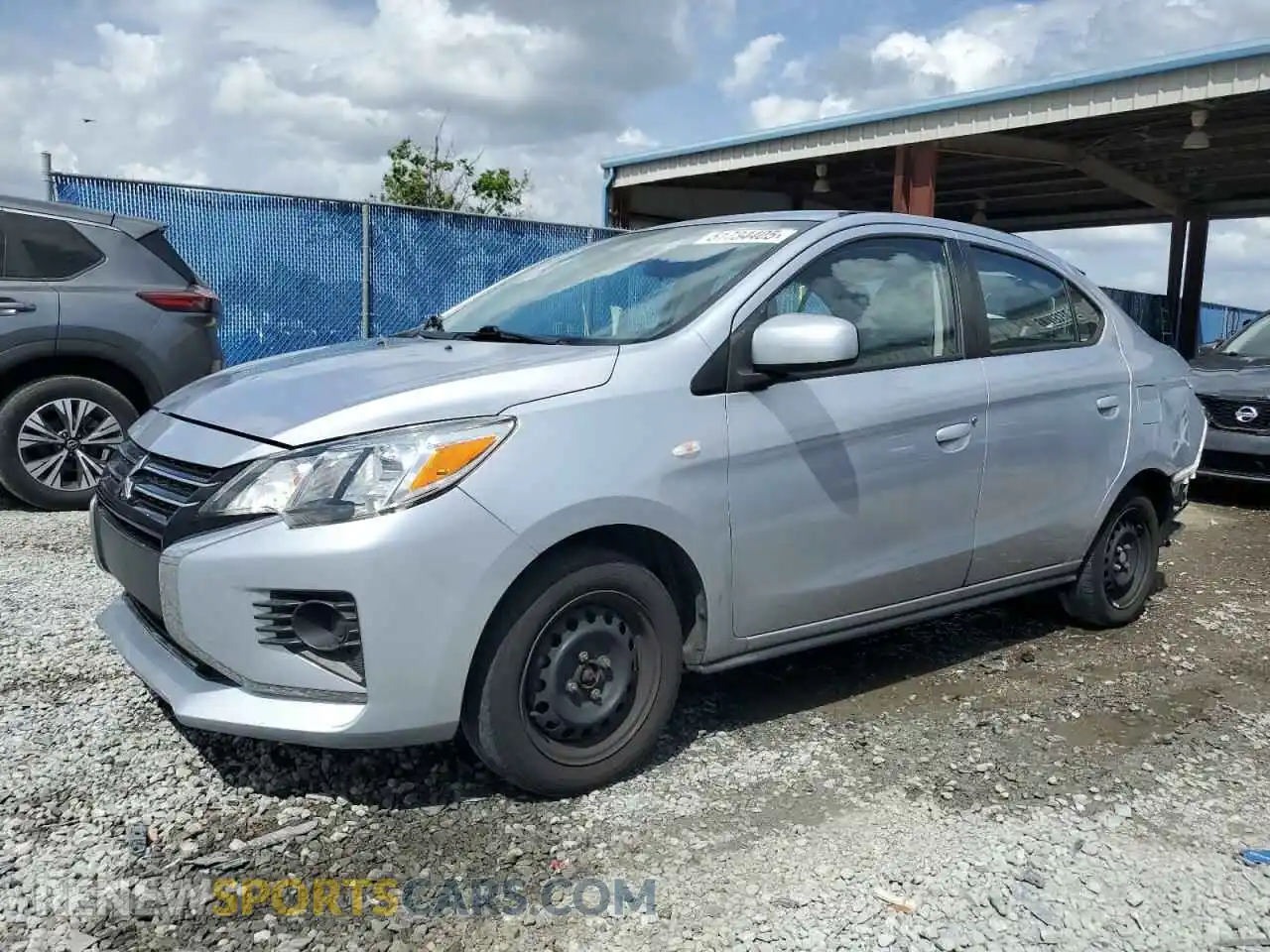 1 Фотография поврежденного автомобиля ML32FUFJXMHF01442 MITSUBISHI MIRAGE 2021